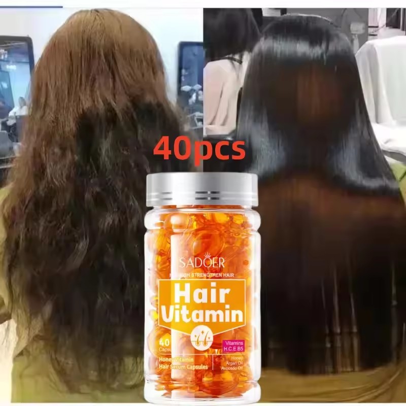 Hair Care Honey - 40 шт., витаминные капсулы для волос,