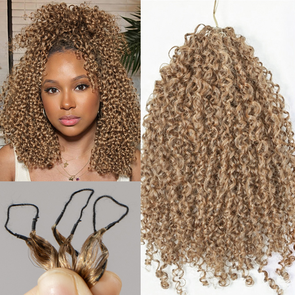 Hair Care Honey - Наращивание волос 15A: Маленькие спиральные кудри,