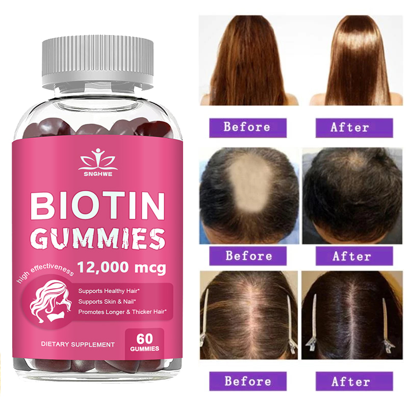Hair Care Gummies - Коллагеновые жевательные резинки, биотиновые жевательные резинки