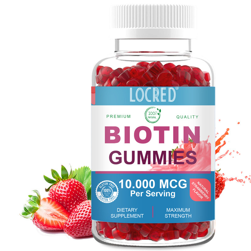 Hair Care Gummies - Биотиновые жевательные конфеты для роста волос,