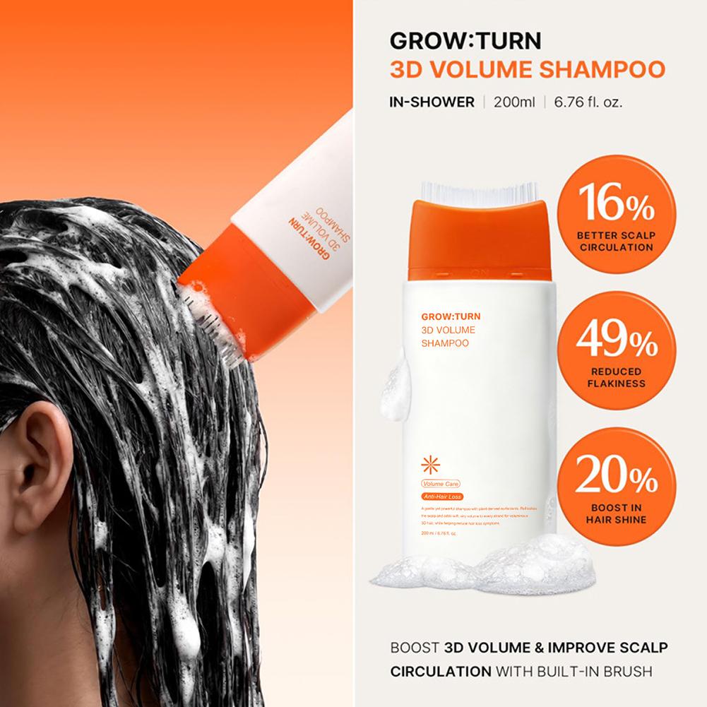 GROW:TURN 3D Шампунь для объем – обзор и цена Hair Care For Hair Fall