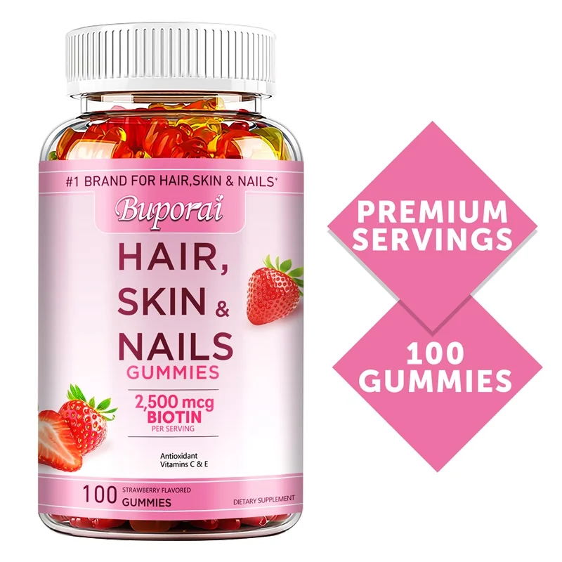 Конфеты для волос, кожи и ногт – обзор и цена Hair Care Gummies
