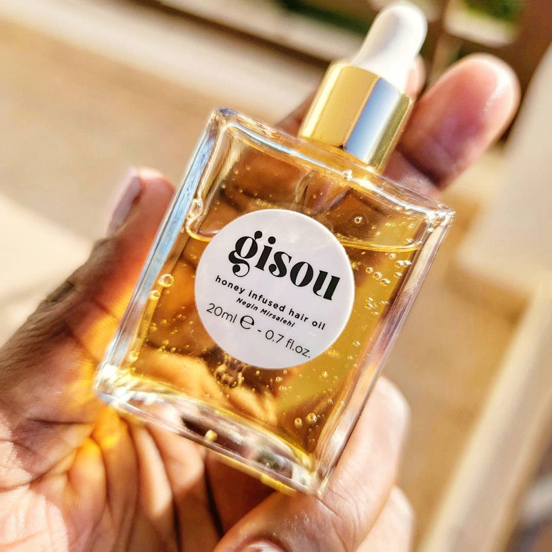 Новое масло для волос Gisou, н – обзор и цена Hair Care Honey