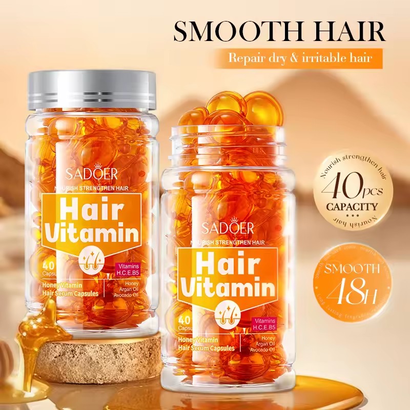40 шт., витаминные капсулы для – обзор и цена Hair Care Honey