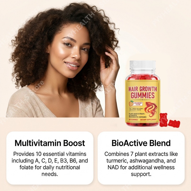 Жевательные конфеты для ухода  – обзор и цена Hair Care Gummies