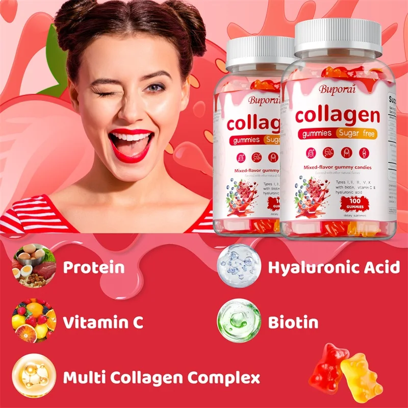 Мультиколлагеновые жевательные – обзор и цена Hair Care Gummies