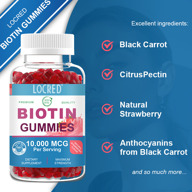 Биотиновые жевательные конфеты – обзор и цена Hair Care Gummies